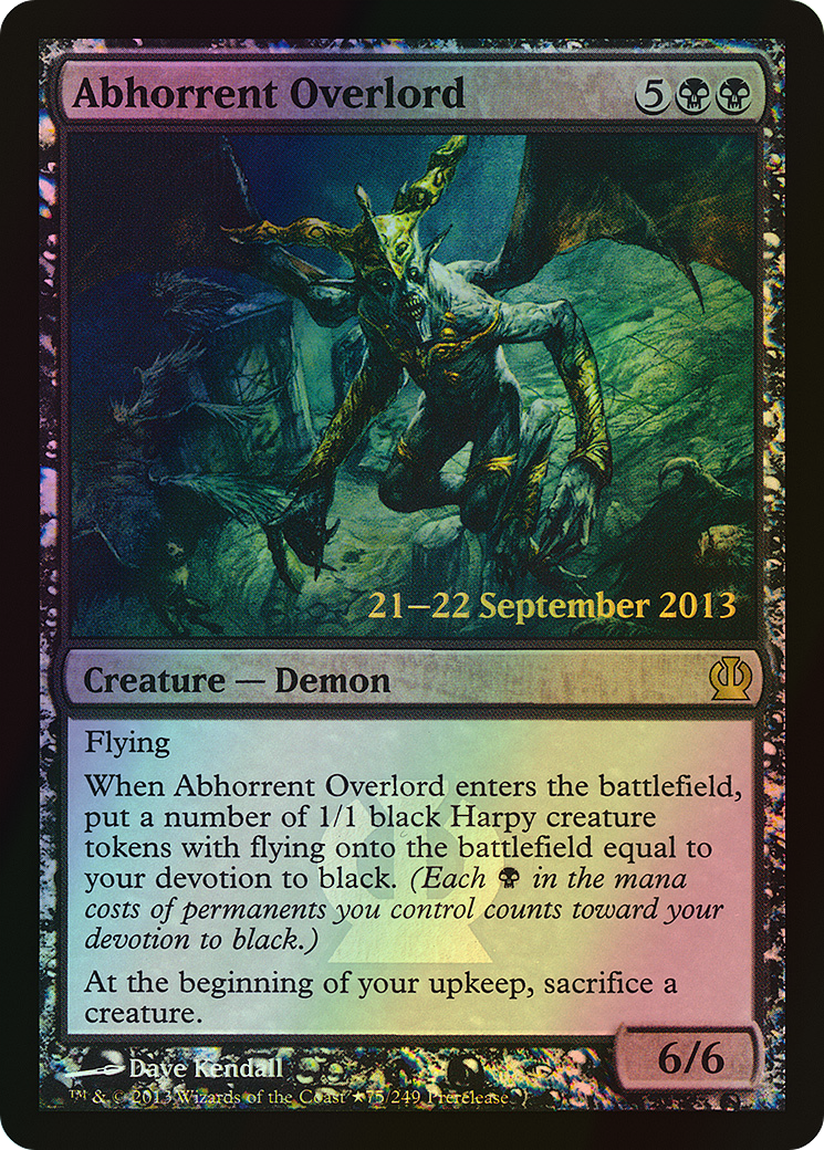 Abhorrent Overlord (PTHS) #75★ [EN/F]