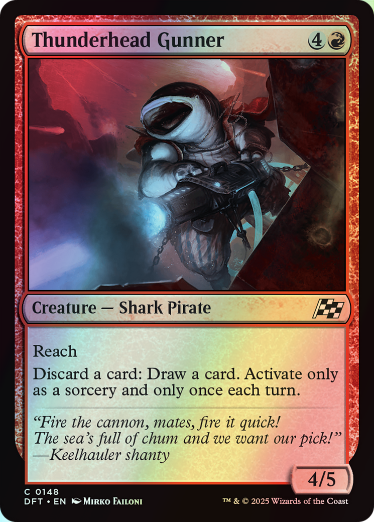 Thunderhead Gunner (DFT) #148 [EN/F]