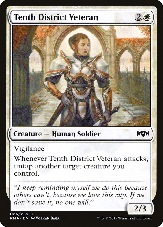 Tenth District Veteran (RNA) #26 [EN/N]