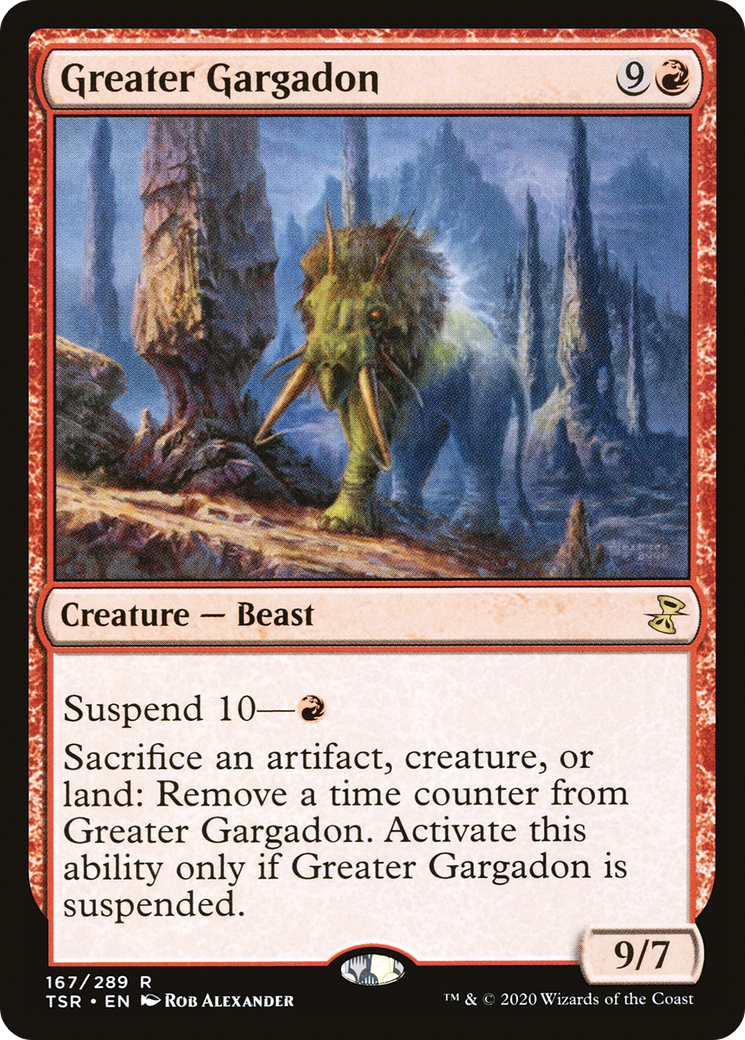 Greater Gargadon (TSR) #167 [EN/N]