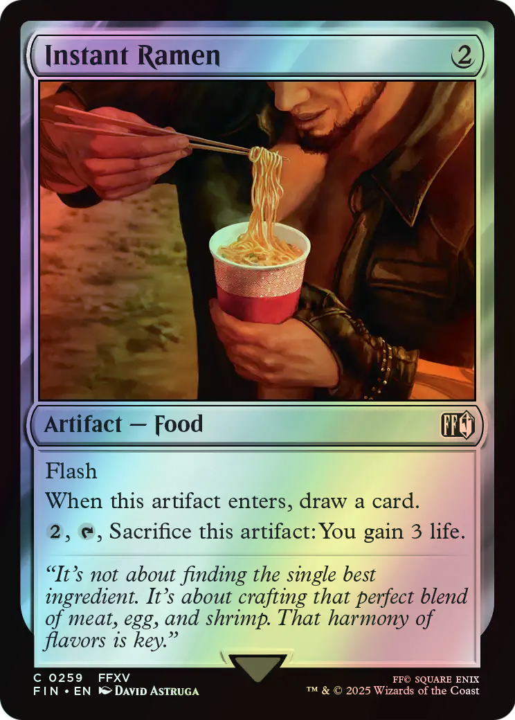 Instant Ramen (FIN) #259 [EN/F] s/o