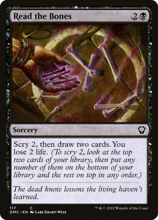 Read the Bones (DMC) #117 [EN/N] s/o