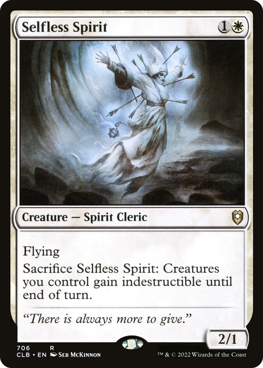 Selfless Spirit (CLB) #706 [EN/N] s/o