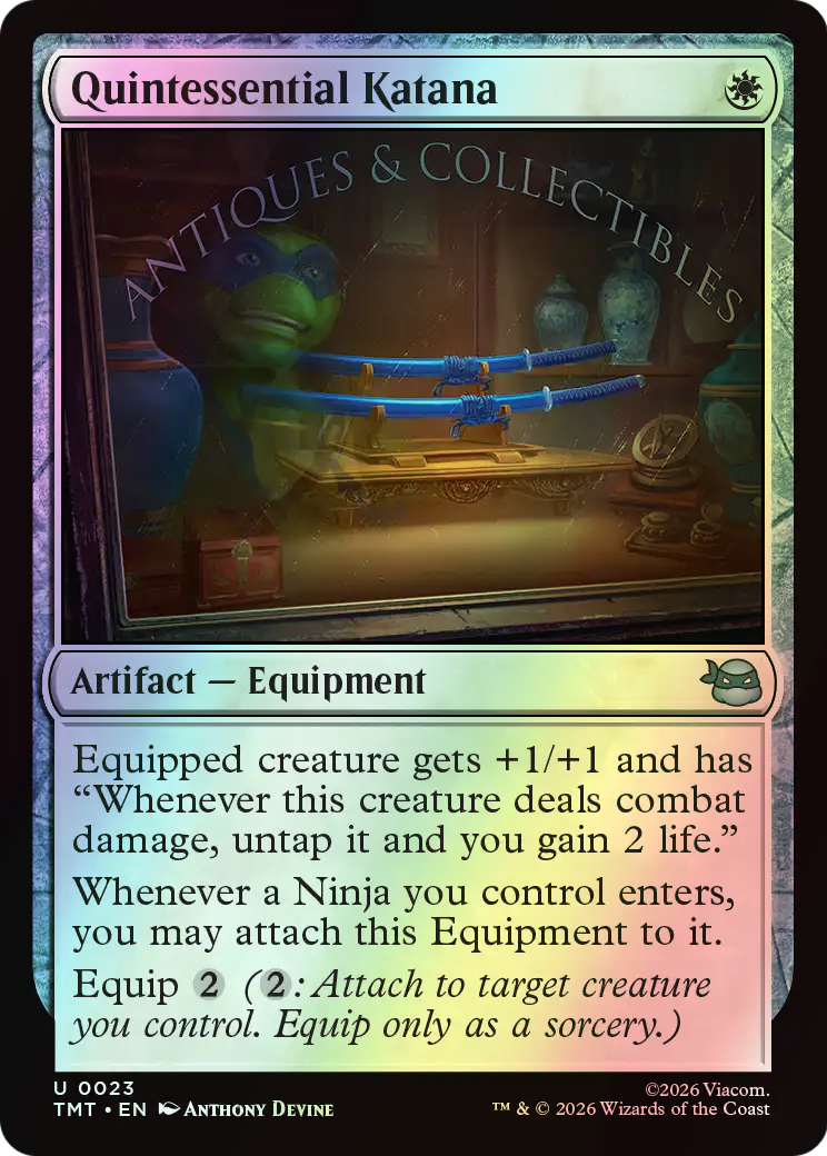 Quintessential Katana (TMT) #23 [EN/F]