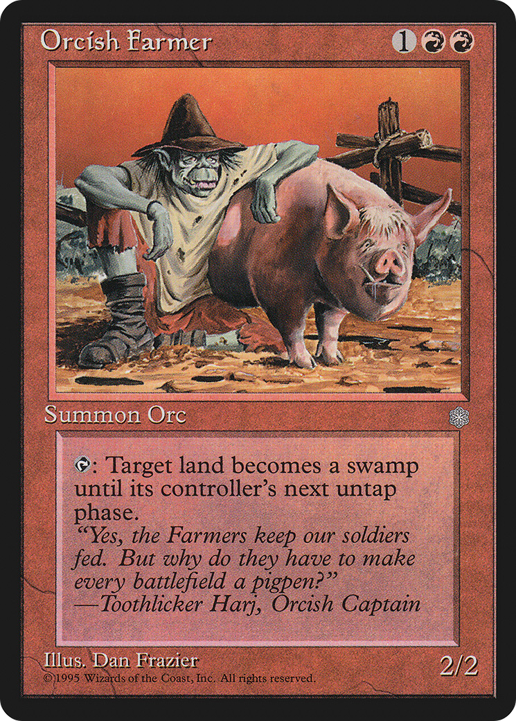 Orcish Farmer (ICE) #207 [EN/N]