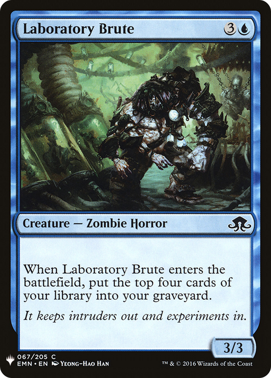 Laboratory Brute (PLST) #EMN-67 [EN/N]