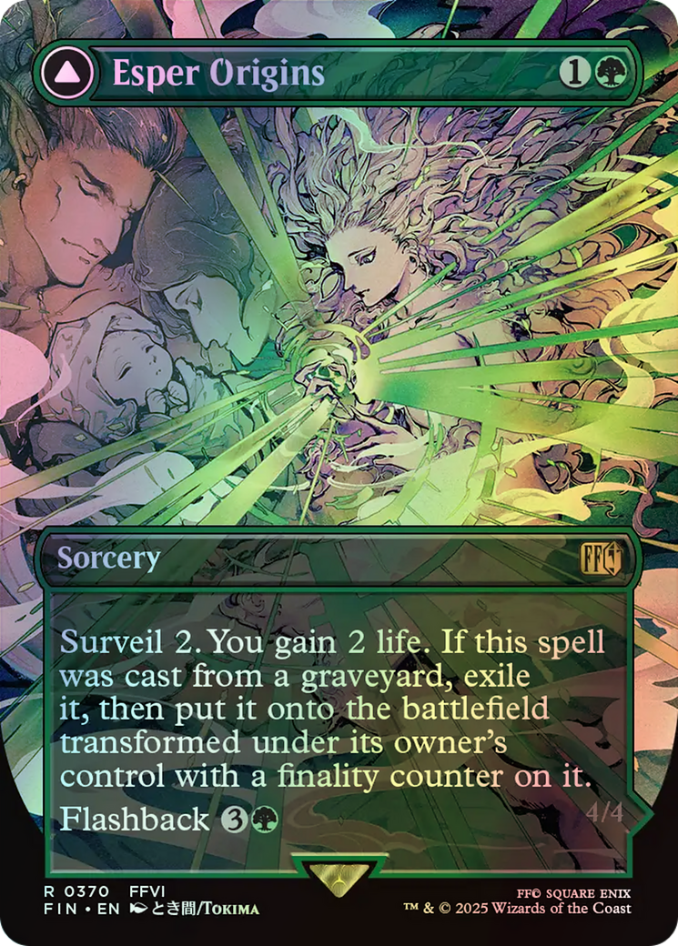 Esper Origins // Summon: Esper Maduin (FIN) #370 [EN/F] s/o