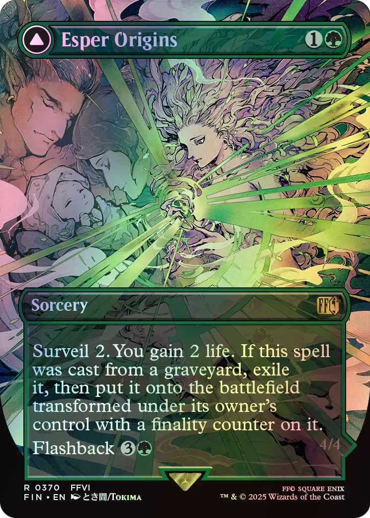 Esper Origins // Summon: Esper Maduin (FIN) #370 [EN/F] s/o