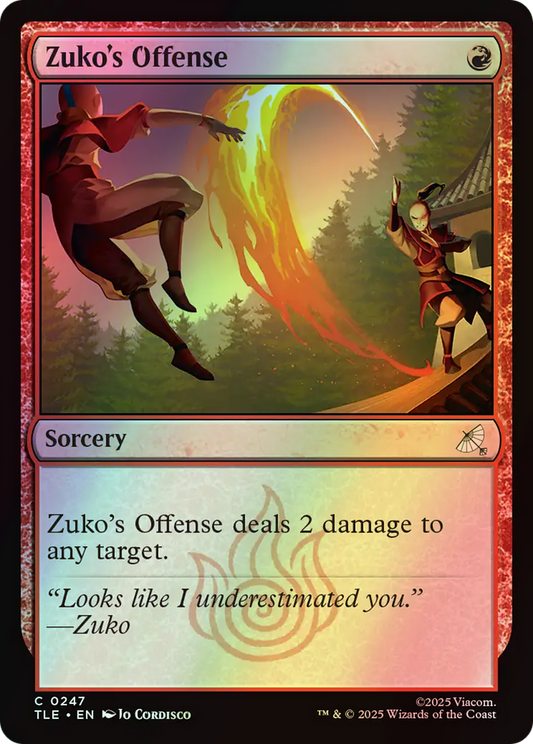 Zuko's Offense (TLE) #247 [EN/F] s/o