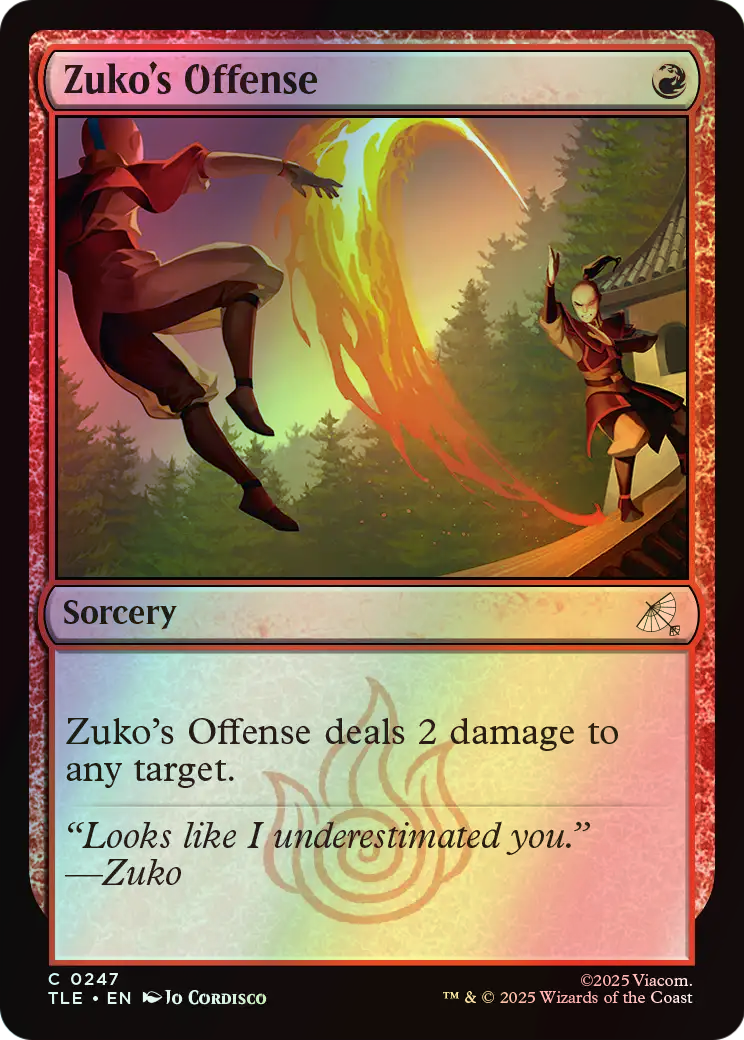 Zuko's Offense (TLE) #247 [EN/F] s/o
