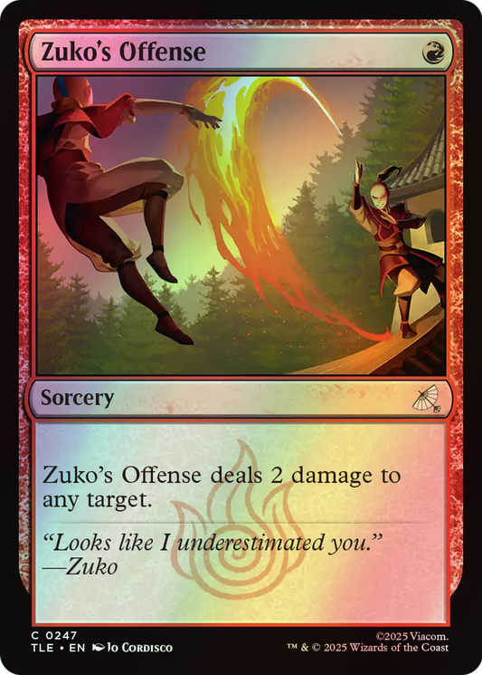 Zuko's Offense (TLE) #247 [EN/F]