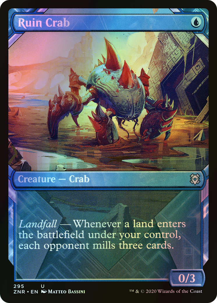 Ruin Crab (ZNR) #295 [EN/F] s/o