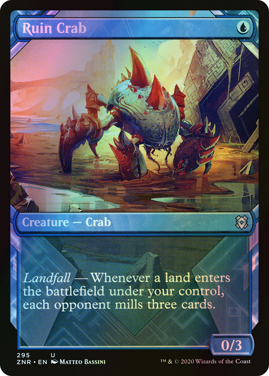 Ruin Crab (ZNR) #295 [EN/F] s/o