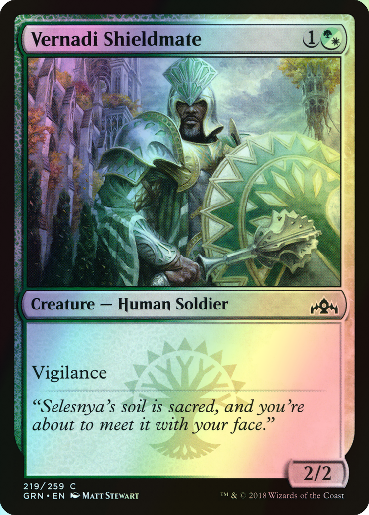 Vernadi Shieldmate (GRN) #219 [EN/F]