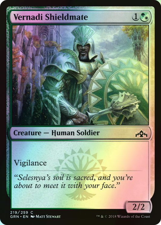 Vernadi Shieldmate (GRN) #219 [EN/F]