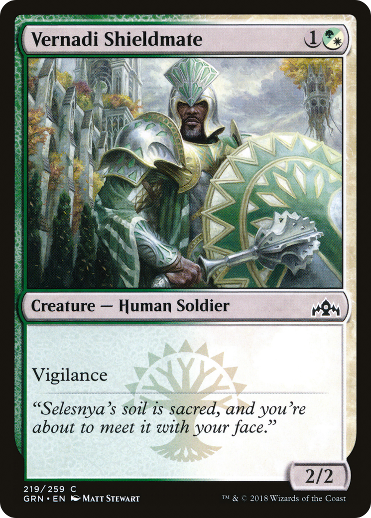 Vernadi Shieldmate (GRN) #219 [EN/N]