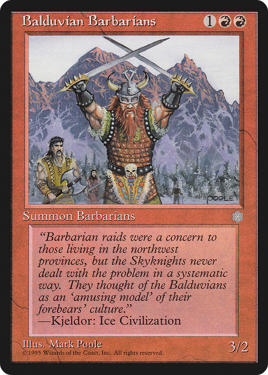 Balduvian Barbarians (ICE) #172 [EN/N]