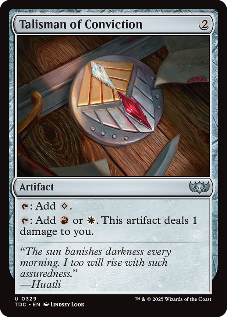 Talisman of Conviction (TDC) #329 [EN/N]