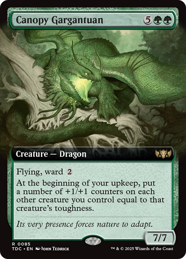Canopy Gargantuan (TDC) #85 [EN/N]
