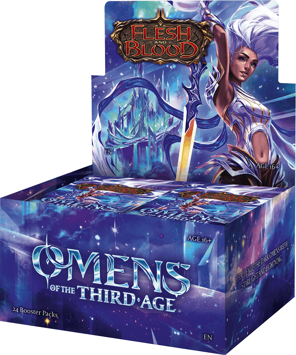 Flesh and Blood TCG Omens of Third Age Booster Box