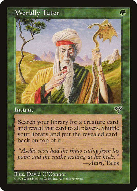 Worldly Tutor (MIR) #255 [EN/N] s/o