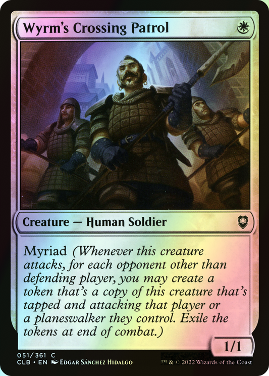 Wyrm's Crossing Patrol (CLB) #51 [EN/F]
