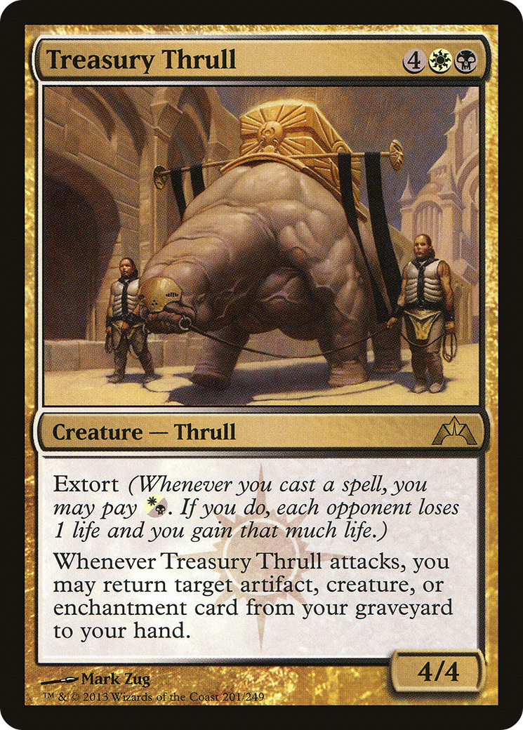 Treasury Thrull (GTC) #201 [EN/N]