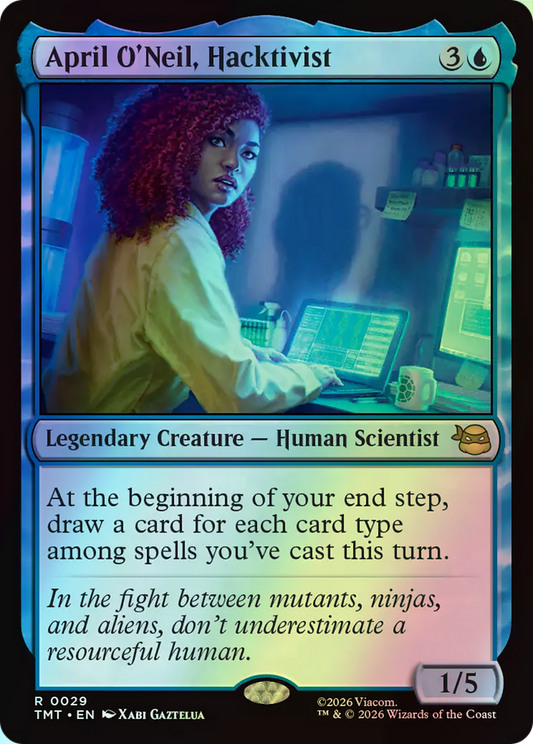 April O'Neil, Hacktivist (TMT) #29 [EN/F]