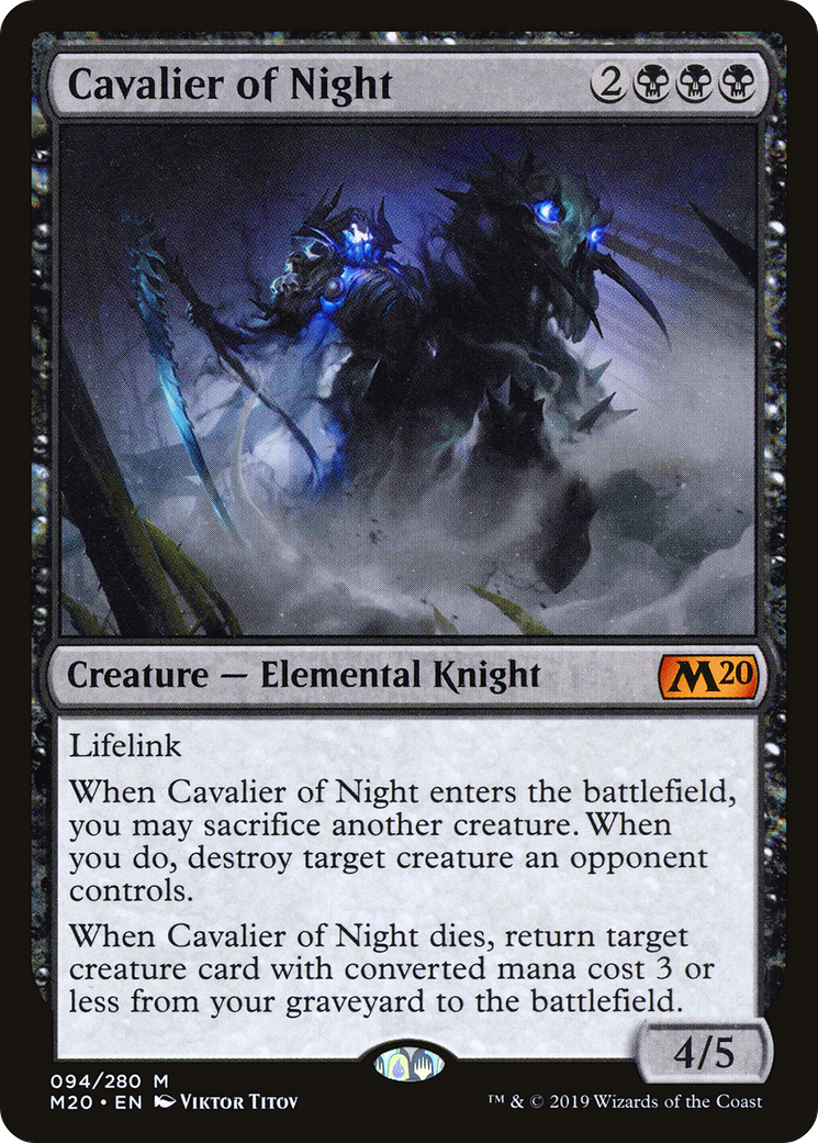 Cavalier of Night (M20) #94 [EN/N] s/o