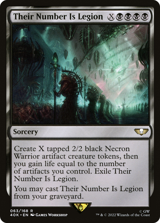 Their Number Is Legion (40K) #63 [EN/N] s/o