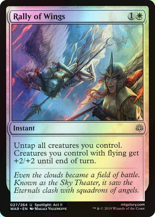 Rally of Wings (WAR) #27 [EN/F] s/o