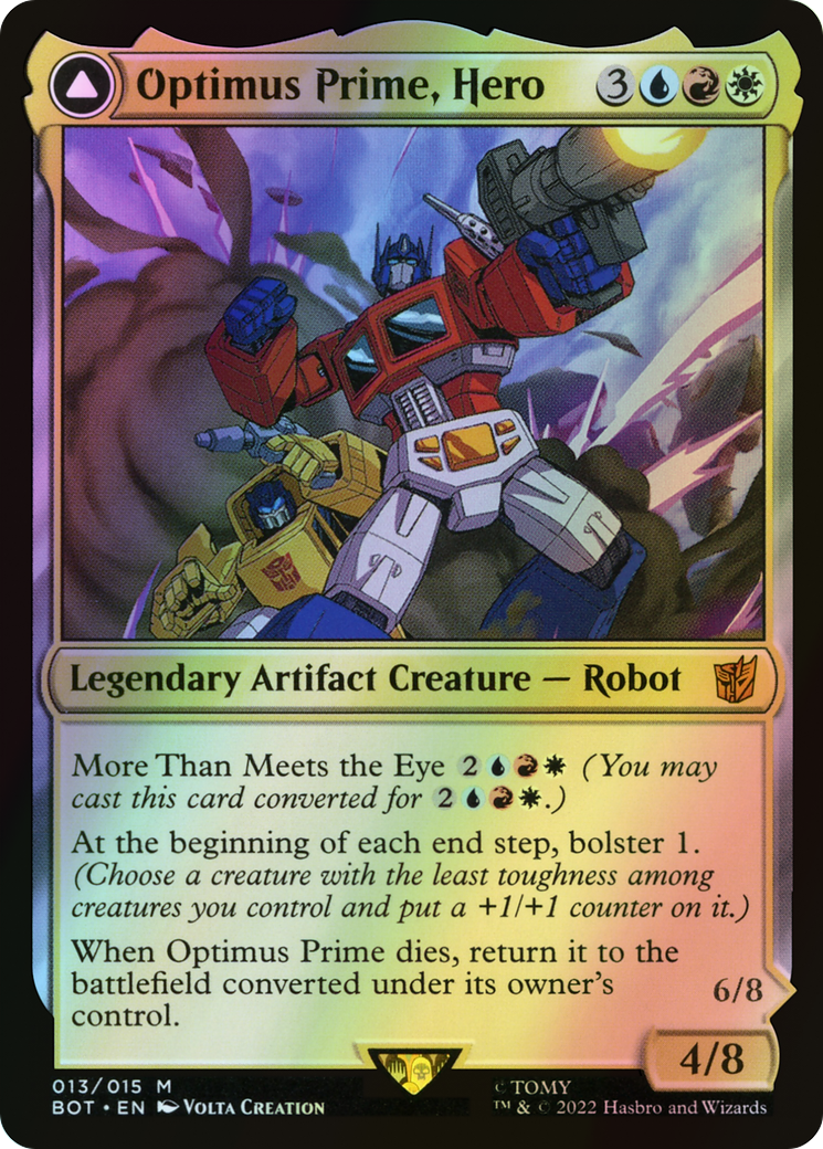 Optimus Prime, Hero // Optimus Prime, Autobot Leader (BOT) #13 [EN/F]