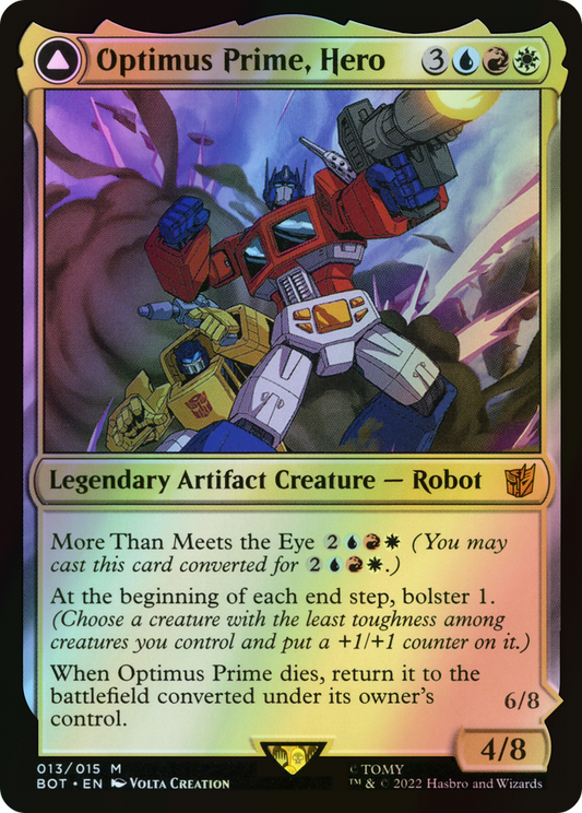 Optimus Prime, Hero // Optimus Prime, Autobot Leader (BOT) #13 [EN/F]