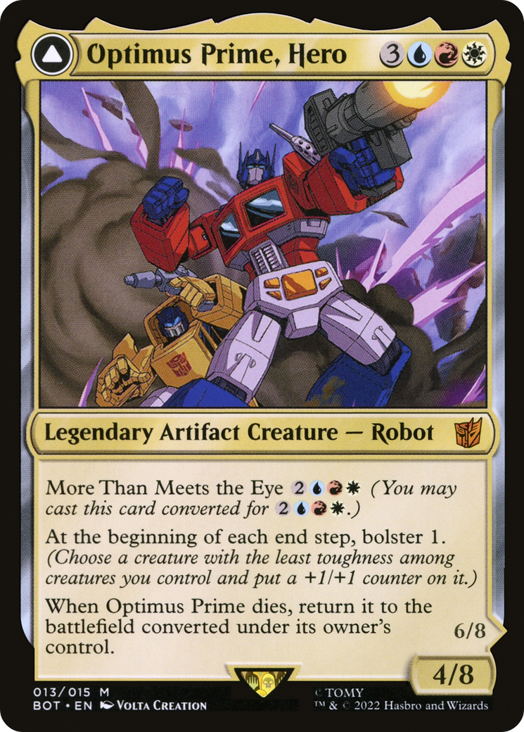 Optimus Prime, Hero // Optimus Prime, Autobot Leader (BOT) #13 [EN/N]