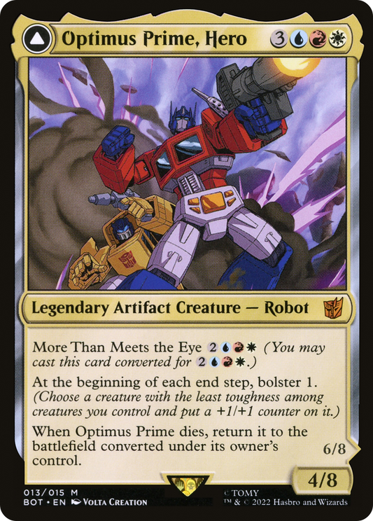 Optimus Prime, Hero // Optimus Prime, Autobot Leader (BOT) #13 [EN/N]