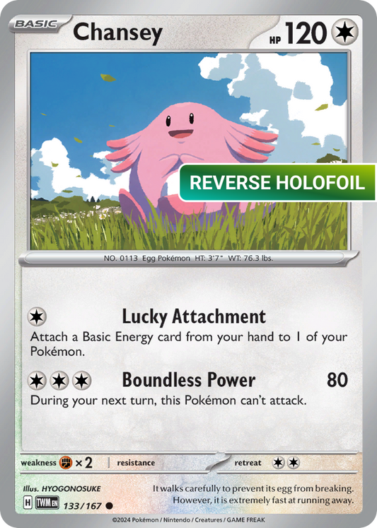 Chansey (TWM) #133 [EN/R] s/o