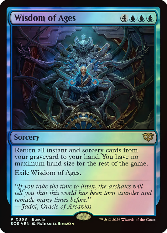 Wisdom of Ages (SOS) #368 [EN/F] s/o