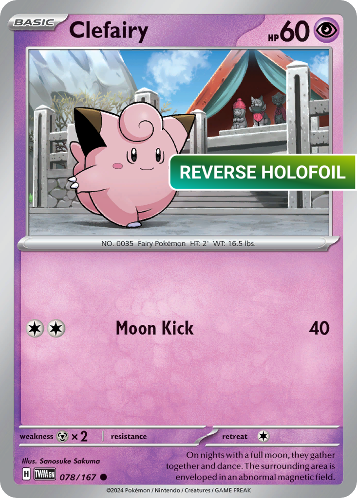 Clefairy (TWM) #078 [EN/R]