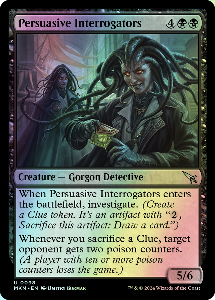Persuasive Interrogators (MKM) #98 [EN/F] s/o