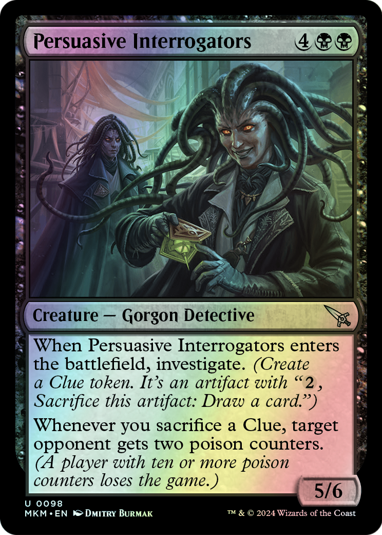 Persuasive Interrogators (MKM) #98 [EN/F] s/o