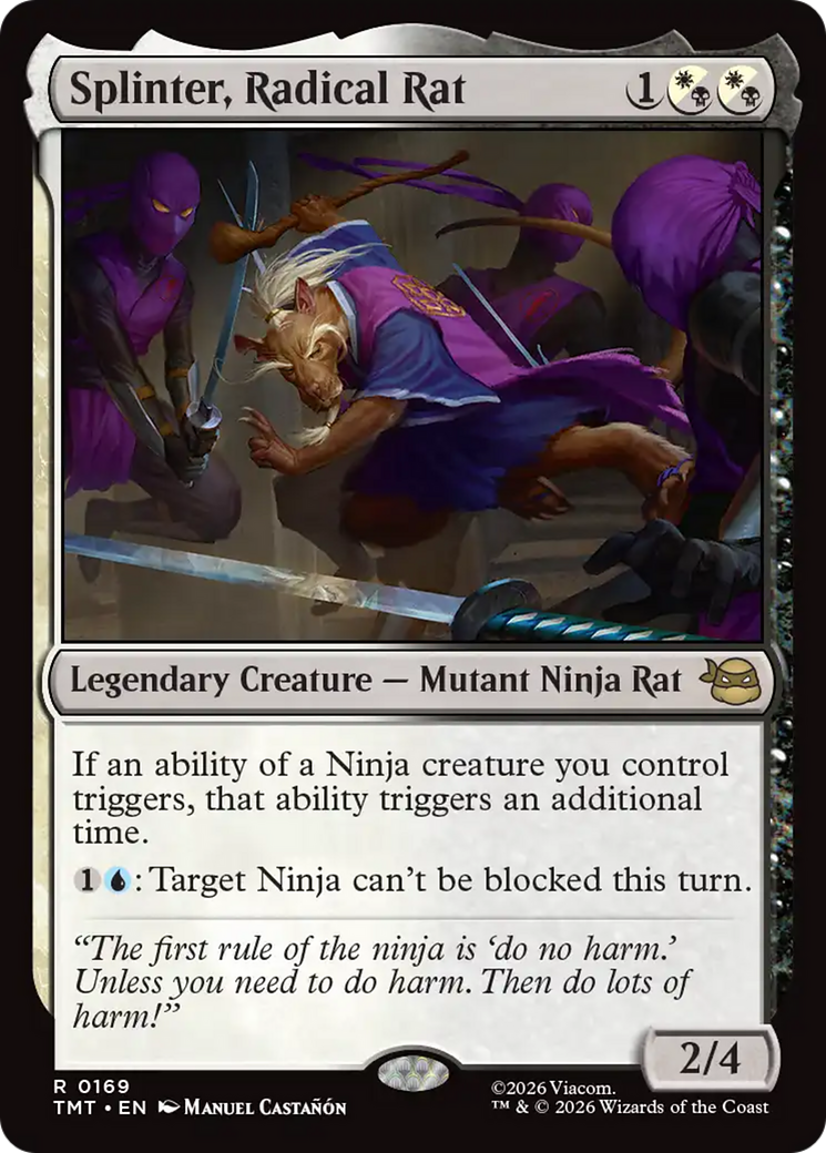 Splinter, Radical Rat (TMT) #169 [EN/N]