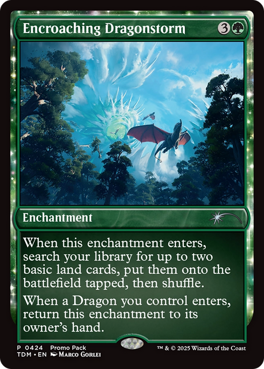Encroaching Dragonstorm (TDM) #424 [EN/N] s/o
