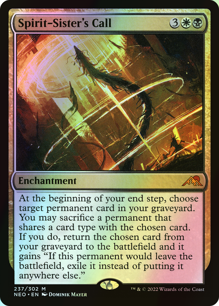 Spirit-Sister's Call (NEO) #237 [EN/F]