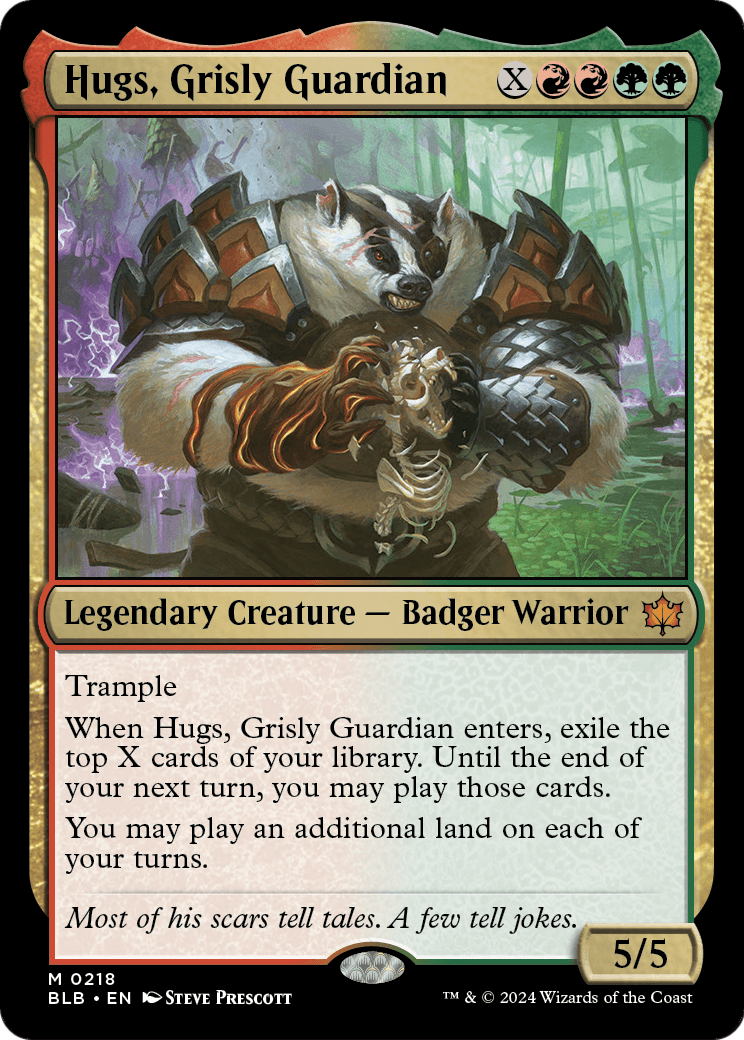 Hugs, Grisly Guardian (BLB) #218 [EN/N]