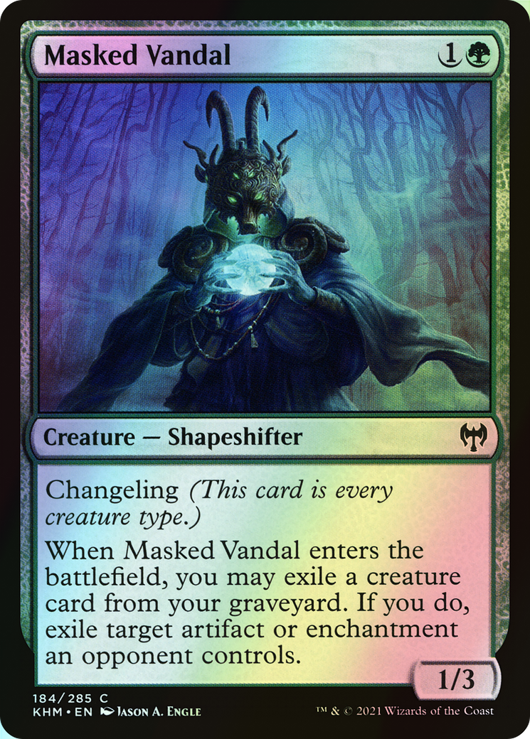 Masked Vandal (KHM) #184 [EN/F] s/o