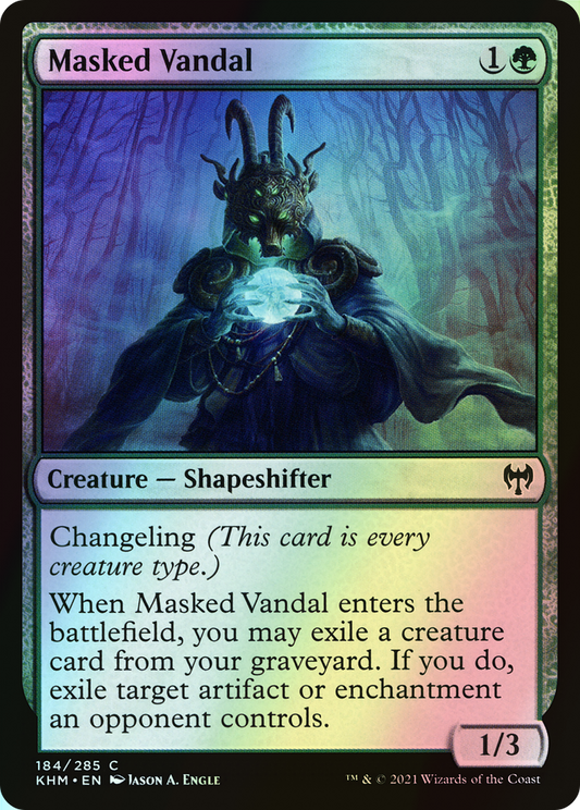 Masked Vandal (KHM) #184 [EN/F] s/o
