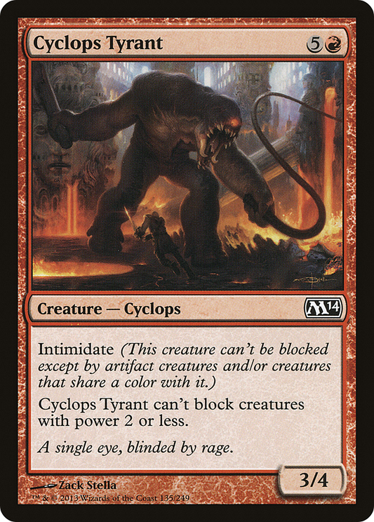 Cyclops Tyrant (M14) #135 [EN/N]