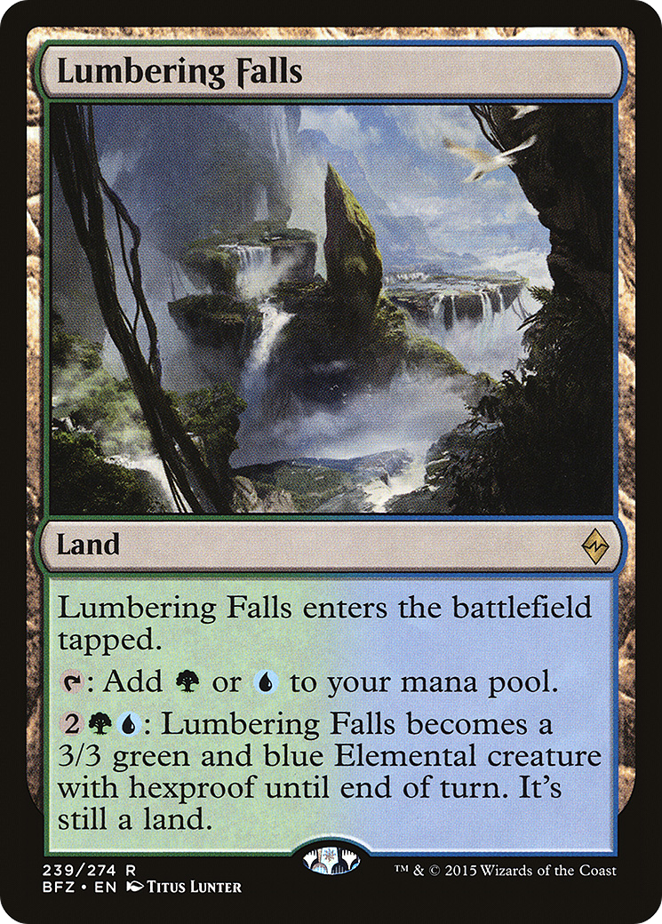 Lumbering Falls (BFZ) #239 [EN/N]