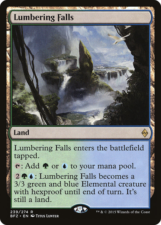 Lumbering Falls (BFZ) #239 [EN/N]