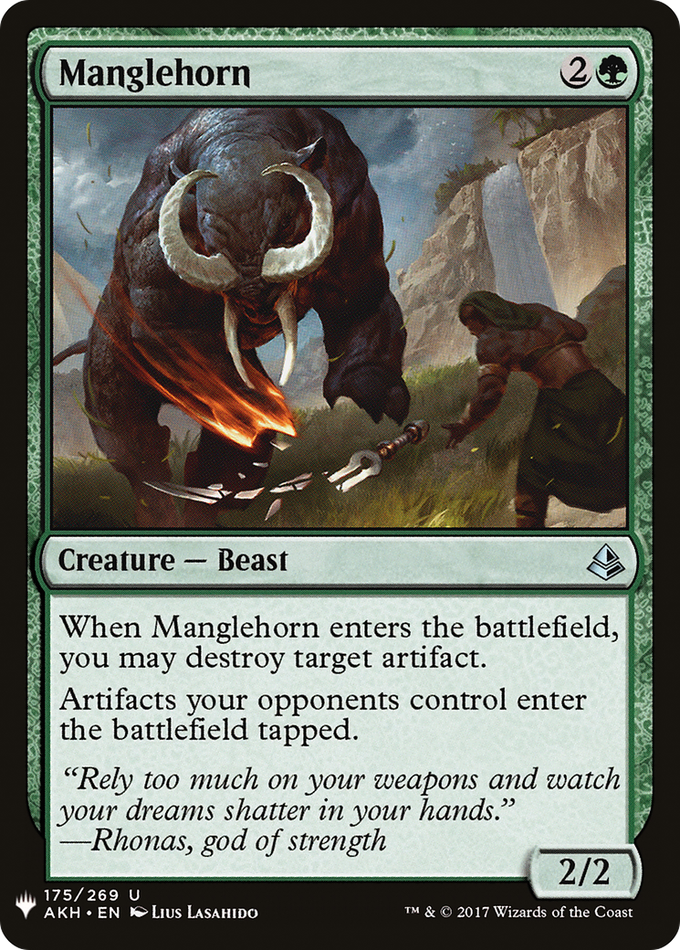 Manglehorn (PLST) #AKH-175 [EN/N]